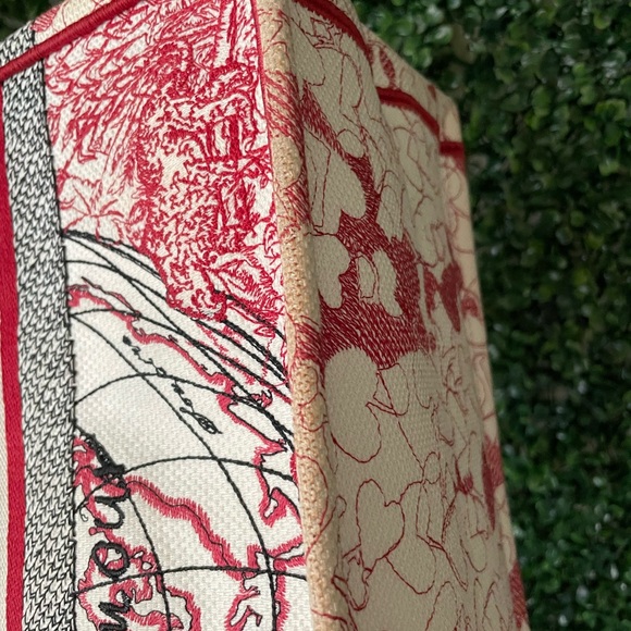 Christian Dior Limited Edition Valentines Day Medium Book Tote Authentic - Picture 10 of 12
